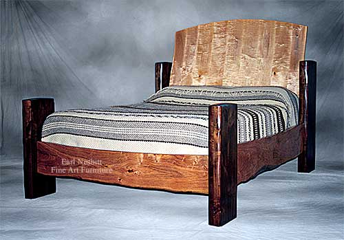live edge bed live edge bed